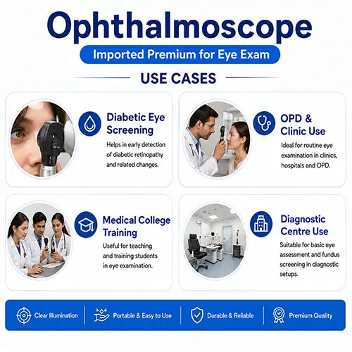 Ophthalmoscope Imported Premium for Eye Exam