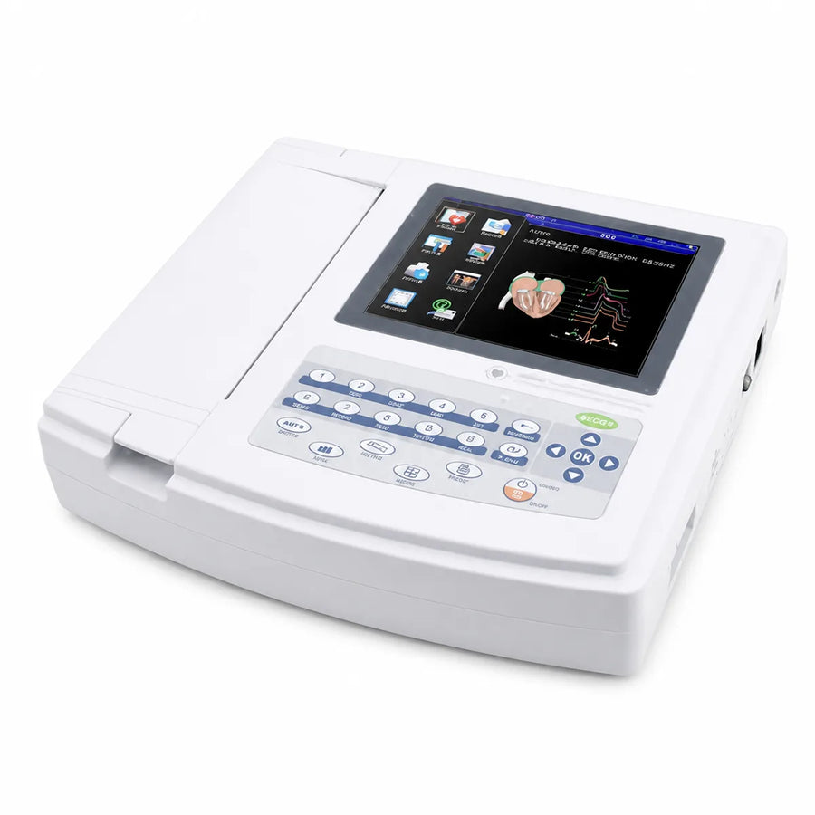 12 Channel ECG Machine with Auto Analysis and Diagnosis Function
