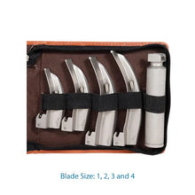 Laryngoscope Set Blade Size 2 3 and 4 Adult Macintosh Type