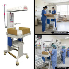 Neonatal Radiant Warmer with Tilting Bassinet & Stainless Steel Tray