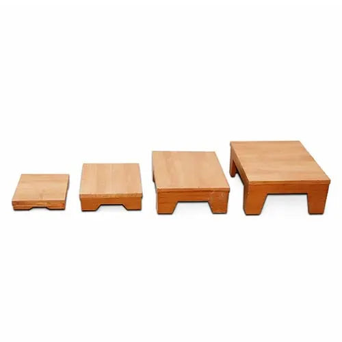 Nested Climbing Stool Four Sizes 2, 4, 6, 8 Inch High