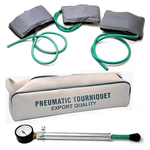 Pneumatic Manual Tourniquet with carrying bag