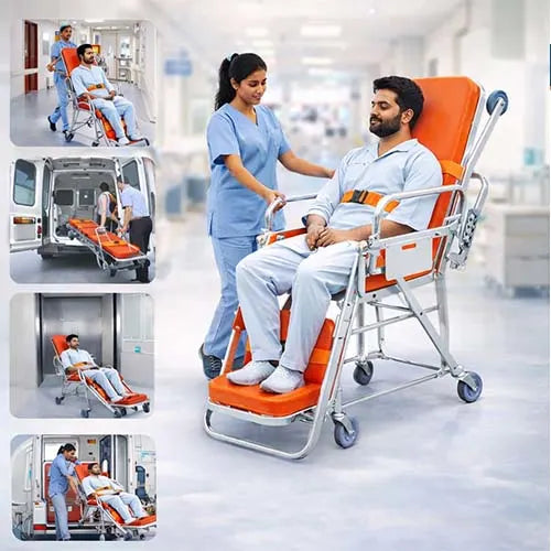 Stretcher Cum Wheelchair