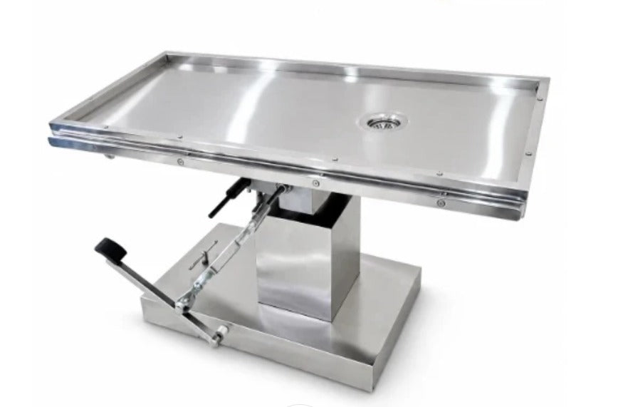 Hydraulic Veterinary OT Table SS 202 with Foot Pedal & Manual Tilt