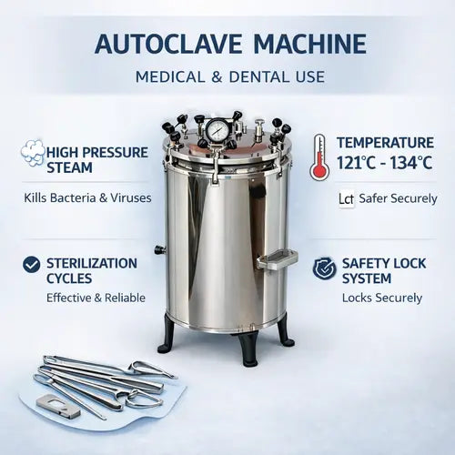 Vertical Autoclave Sterilizer Machine | Autoclave