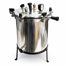 Medical Autoclave 21L Wing Nut Aluminium 12 x 12 Inch
