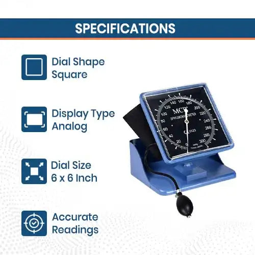 Desktop Blood Pressure Monitor Clock
