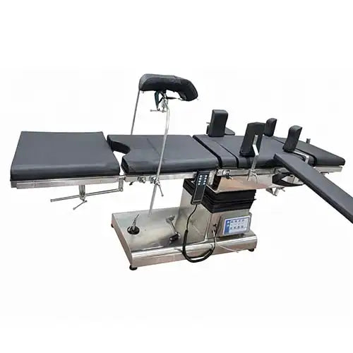 C-Arm Compatible Electric Operating Table with Radiolucent Top & Remote Control