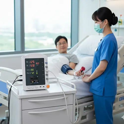 Contec 3 Para Monitor | Bed Side Monitor with NIBP SpO2
