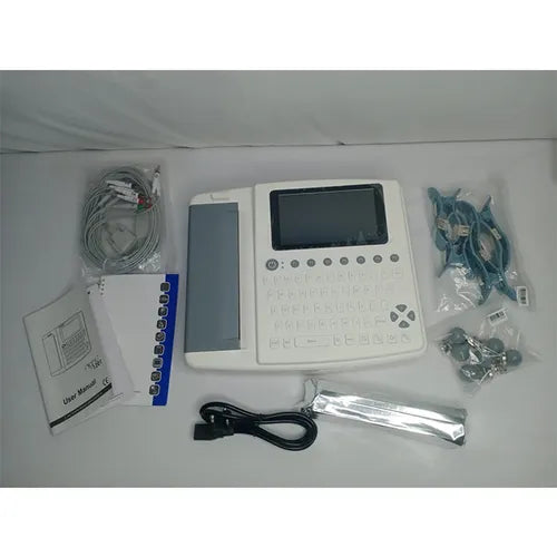 Electrocardiogram Machine 12 Lead ECG 7 Inch Screen