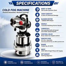 ULV Fogger Machine Cold Fogger with Turn Table