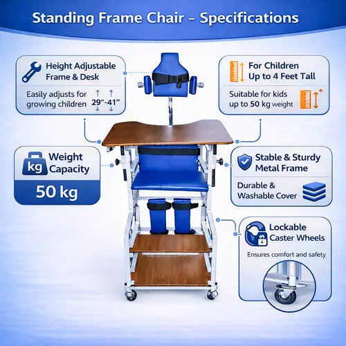 CP Chair with Standing frame Child (Upto 4 ft Height)