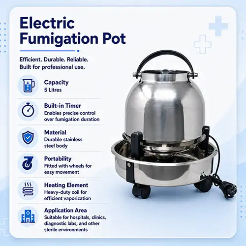 Fumigation Machine with Timer 5 Lt for OT Lab