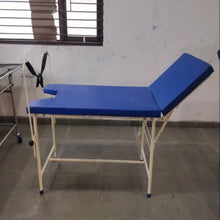 Gyne Examination Table Deluxe Quality with Adjustable Backrest & Stirrups
