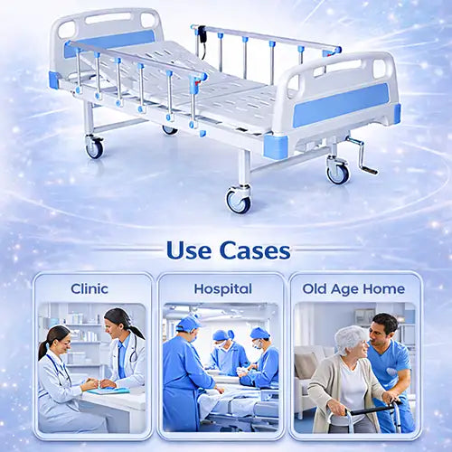 Full Fowler Electric Hospital Bed 2 Function with ABS Panels & Side Rails