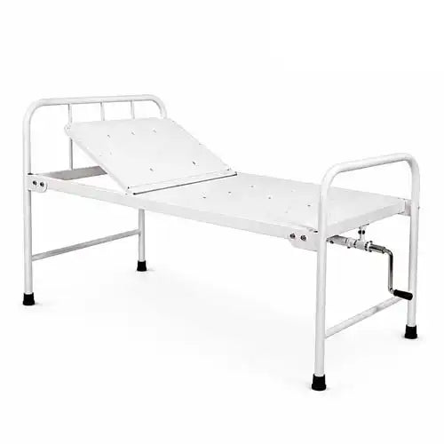 Hospital Semi Fowler Bed MS Frame with Adjustable Backrest