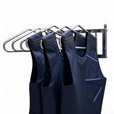 Wall Mounted Lead Apron Rack (SS 304 Grade) for Six Lead Aprons
