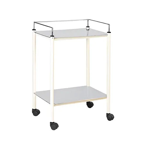 Instrument Trolley SS with 2 Shelves for Hospital & OT