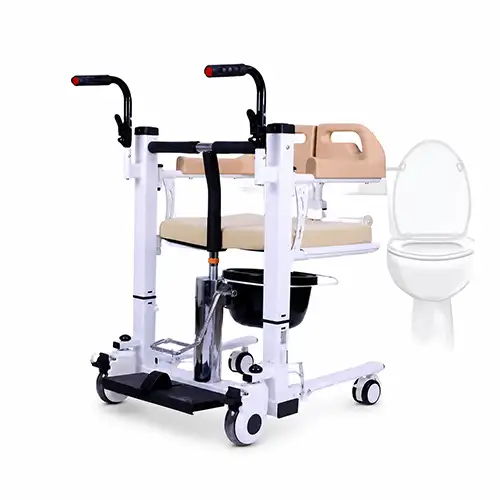 Karma TC 20 Patient Transfer Chair with Hydraulic Lift & Commode Function