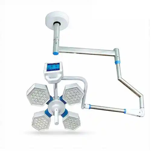 LED Ceiling OT Light 76 LEDs 90K Lux with Touch Panel & 500mm Head