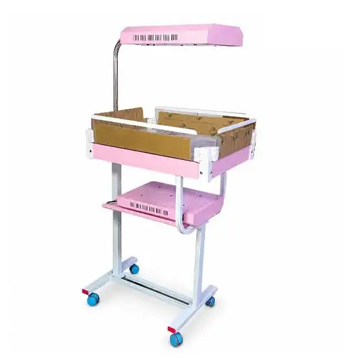 Double Surface LED Phototherapy Unit for Neonatal Jaundice with Bassinet
