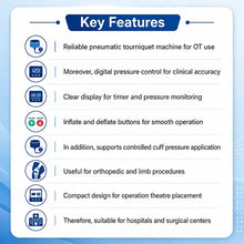 Digital Pneumatic Tourniquet Machine for OT Procedures