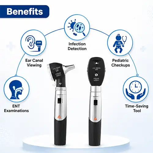 Otoscope Heine Mini 3000 With Handle for ENT Exam