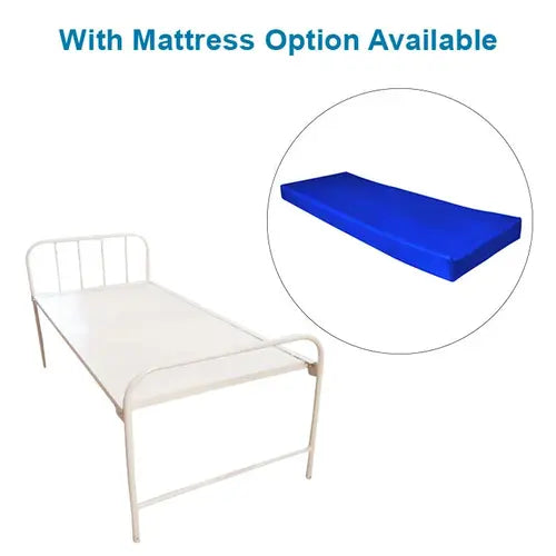 Plain Patient Hospital Bed with MS Angle Frame