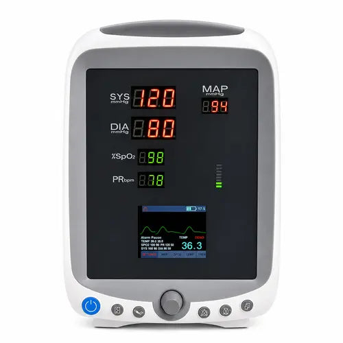 3 Para Patient Monitor Bedside with 1 Year Warranty