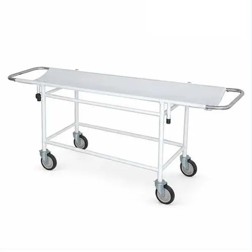Patient Stretcher Trolley Flat Top with Dual Handles & 4 Castors