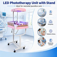Single Surface Phototherapy LED Unit with Stand for NICU Use