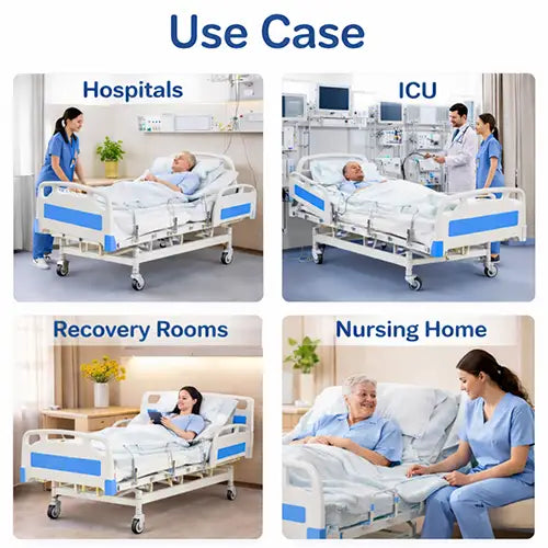 Hospital Adjustable Bed | Electric Fowler Bed 2 Function