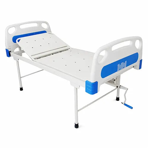 Semi Fowler Hospital Bed with ABS Panels & Manual Backrest Adjustment