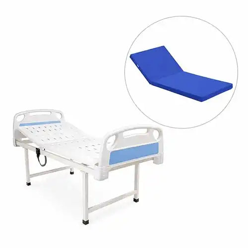 Semi Fowler Electric Hospital Bed with ABS Panels, Side Rails & Remote Control