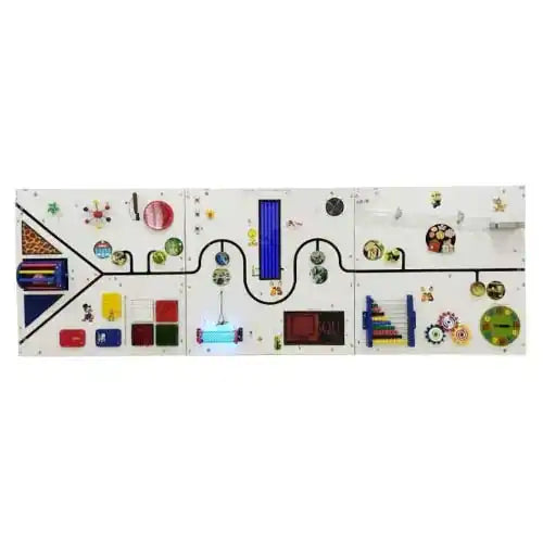 Sensory Play Station Wall Panels for Child Development