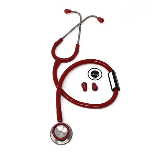 Silvery II-SS Stethoscope (Red)