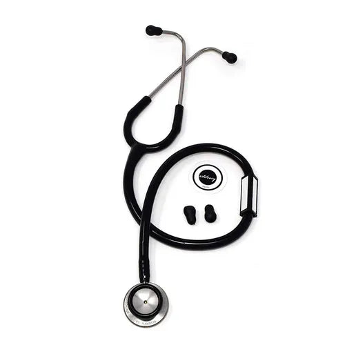 Silvery II-SS Stethoscope (Black)