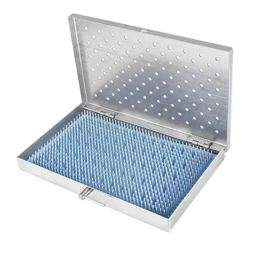 Stainless Steel Instrument Tray with Mat 540x240x70 mm