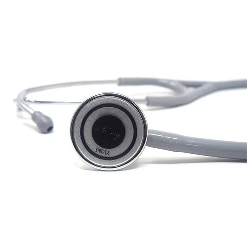 Silvery III Aluminium Chrome SS Stethoscope (Grey)