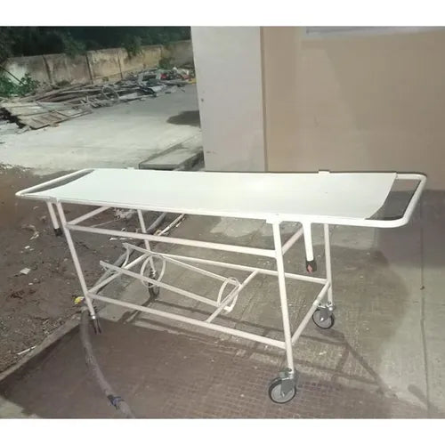 Stretcher Trolley with Oxygen Cylinder Holder, Stand & Locking Castors