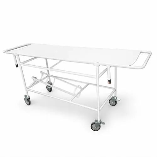 Stretcher Trolley with Oxygen Cylinder Holder, Stand & Locking Castors