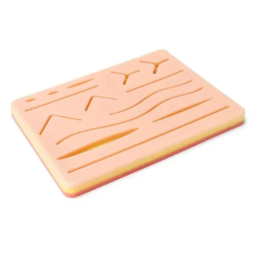Suture Practice Pad with 14 Pre Cuts