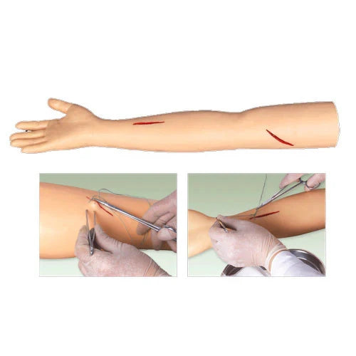 Suture Arm for Surgical Skills and Wound Practice