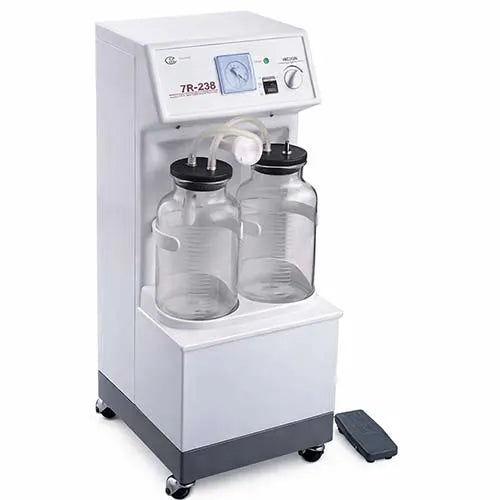 Partial Yuwell Suction 1HP Machine 40LPM Double Bottle